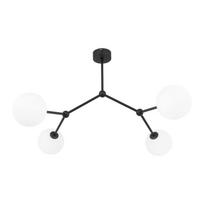 Lubinis šviestuvas TK LIGHTING FAIRY BLACK 4, 4xG9, 6W