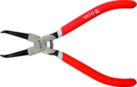 Replės žiedams spaudžiamos lenktos 180 mm (YT-2139)