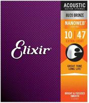 Elixir Eliksyras 11002 Nanoweb 80/20 Bronze 10-47