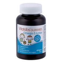 Vitatabs Omega-3 Junior Gummies Kramtomi tuti-fruti skonio omega-3 gunimukai vaikams, N60