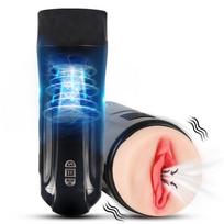 Shequ Truda Automatic Male Masturbator Vibration and Suction Vagina