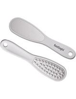 Footlogix dildė pėdoms iš nerūdijančio plieno Footlogix Double-Sided Rubberized Handle Coarse-Fine