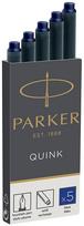 Rašalo kapsulės Parker Juoda 5 vnt. - 1950402