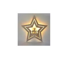 Solight 1V261 - LED kalėdinė dekoracija LED/2xAA žvaigždė