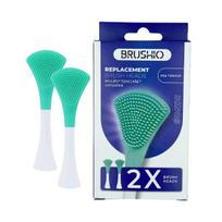 Brushio Liežuvio šepetėliai, suderinamos su Philips Sonicare šepetėliais besisukančiomis galvutėmis