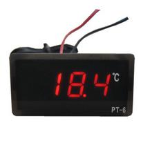Naujausias DC 12V -50 iki 110 Celsijaus skaitmeninis LED termometro temperatūros detektorius