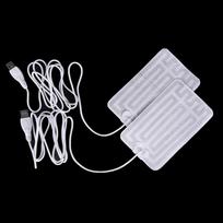 1 pora 5V žieminės šiltos pirštinės usb maitinamos šildomos pagalvėlės rankų šildytuvas 8*13cm pagalvėlės