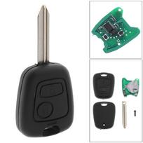 433MHz 2 mygtukai, beraktis, nesupjaustytas atverčiamas nuotolinio valdymo pultas, skirtas Citroen Saxo Picasso Xsara Berlingo SX9 D25