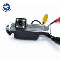4 LED lusto galinio vaizdo atbulinės eigos KAMERA, skirta OPEL Astra H/Corsa D/Meriva A/Vectra C/Zafira B,FIAT Grande