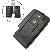 2 mygtukų kortelės dangtelis automobilio raktų dėklas, skirtas Prius 2004-2009 Corolla Verso Camry