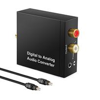 Skaitmeninio į analoginį garso keitiklis 3,5 mm lizdas, optinis dešinysis kairysis kanalas, skirtas HDTV