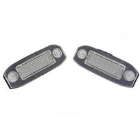 2 vnt. Canbus LED valstybinio numerio apšvietimas, skirtas Volvo S80 XC90 V70 baltas automobilio stiliaus lempos numeris