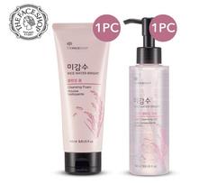 [The Face Shop] Ryžių vandens ryškus valomojo aliejaus ir putų rinkinys (iš viso 2 vnt.) white