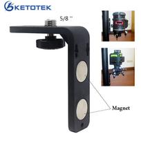 Ketotek L Laser Bracket Supper Tvirta magnetinė lazerinio niveliavimo atrama pritraukia 5/8 colių lazerinį lygį