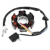 GY6-125 motorolerio generatoriaus 6 ritės magnetinis statorius, skirtas 125 cc ir 150 cc variklio keturračiams / gokartams / mopedams