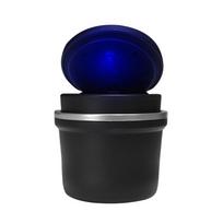 Automobilio šiukšliadėžė Auto Led Holder Blue Led Light Neslystanti guma 9.2*6.5cm