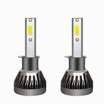2X H1 CAR LED priekinių žibintų komplektas 120W 26000LM lemputė Xenon 6000K balta