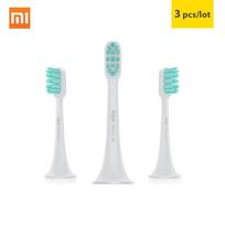 Originalios XIAOMI MIJIA Sonic elektrinės dantų šepetėlio galvutės 3 vnt. išmanioji dantų šepetėlio galvutė Mini Mi Clean Sonic elektrinis dantų šepetėlis