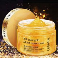24K Gold serumo kremas Snial Golden giliai drėkinanti miego kaukė Odos priežiūros kremas Veido sutraukiantis poras kremas
