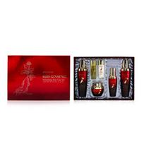 3W CLINIC Red Ginseng maitinamasis odos priežiūros rinkinys iš 4 (tonikas + emulsija + kremas + serumas) #1SET