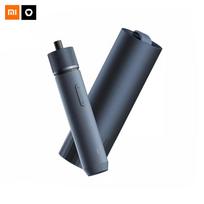 XIAOMI HOTO Tiesios rankenos 1500 mAh elektrinis atsuktuvas, nešiojamas 3 greičių sukimo momentas, įkraunamas integruotas atsuktuvas su 12 vnt 50 mm S2 atsuktuvu juoda