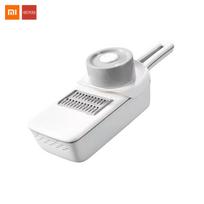 XIAOMI HUOHOU daugiafunkcinis virtuvės pjaustyklės rankų apsaugos kelių ašmenų automatinis saugojimas ABS pjaustyklės virtuvės įrankis balta