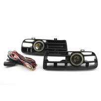1 poros automobilio balto rūko žibinto priekinio buferio grotelių keitimas VW Golf MK4 1998-2004 Angel juoda