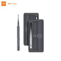 XIAOMI JIMI 30 IN 1 Daugiafunkcis tikslių atsuktuvų rinkinys remonto įrankis „Pasidaryk pats“ atsuktuvų rinkinys su pincetu, aliuminio lydinio rankena juoda