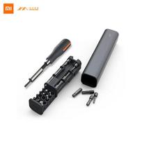 XIAOMI JIMI GNT-23 S2 magnetinių atsuktuvų rinkinys daugiafunkcinis buitinis šešiakampis atsuktuvo remonto įrankis. juoda