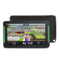 S7 automobilinis GPS navigatorius 7 colių jutiklinis ekranas 8GB nešiojamas 3D GPS navigacijos FM siųstuvas Naujausias Europos žemėlapis, skirtas automobiliniam sunkvežimiui 8GB 256MB EU Map juoda