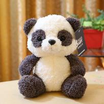 22 cm Mieli Panda pliušiniai žaislai Minkštas gyvūninis pakabukas Lėlės kimštukinis žaislas, skirtas vaikams gimtadienio dovanoms Panda-22cm