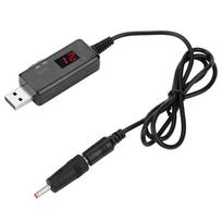 USB kabelio maršrutizatoriaus padidinimo įtampos keitiklio ekranas 9V/12V