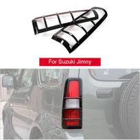 Automobilio galinio žibinto dangtelio apdaila Galinių žibintų apsauga, skirta Suzuki Jimny 2007-2017 Priedai, juoda, 2vnt. juoda