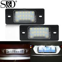 2vnt Automobilių Canbus LED valstybinio numerio žibintų lemputė, skirta „Porsche Cayenne“, skirta VW Golf 5 Touareg 1Gen Tiguan Passat B5.5 Auto Lemp