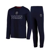 PSG - 100% medvilnės vaikiška pižama Paris Saint Germain 4 ans mėlyna