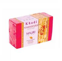 Rankų darbo muilas su rože ir sandalmedžiu (125 g), Rožių-sandalų muilas, Khadi Mauri 6