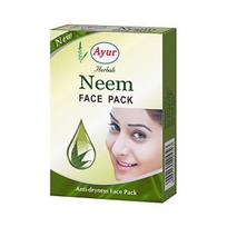 Neem veido kaukė: kovai su sausa oda (25 g), Neem veido pakuotė, Ayur 2.1375