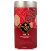 Juodoji arbata su šokoladu ir spanguolėmis (75 g), Maya, Karma virdulys