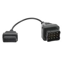 12 kontaktų OBD2 keitiklio adapteris Profesionalus automobilio diagnostikos kabelio jungtis, skirta transporto priemonių skaitytuvui