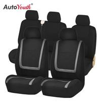 Priekinė sėdynė ir 1+2 sėdynių nugaros užvalkalai Stripe Car Seat Cover Sunkvežimis furgonui