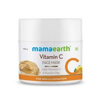 Veido kaukė su vitaminu C ir kaolino moliu (100 g), Veido kaukė su vitaminu C ir kaolino moliu, Mamaearth