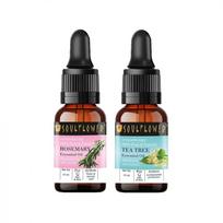 Arbatmedžio ir rozmarino eterinių aliejų rinkinys (2 x 15 ml), Arbatmedžio ir rozmarino eterinių aliejų rinkinys, sielos gėlė