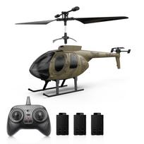 RC malūnsparnis 2,4 GHz RC drono giroskopo stabilizavimo RC lėktuvo aukščio laikymo žaislas Dovana berniukams mergaitėms 3 battery