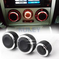 Skirta VW Golf 4 Mk4 Passat B5 Bora Polo 6N Lupo Skoda Octavia jungiklio rankenėlės rankenėlės šildytuvo klimato valdymo skydelio mygtukų ciferblatų žiedas