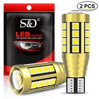 2vnt T15 W16W LED lemputės Canbus automobilių žibintai 2000LM 28SMD 3030 lustai 9012 921 su objektyvu be klaidų Galinis atsarginis atbulinės eigos žibintas Automatinė lemputė 6000K balta 12V