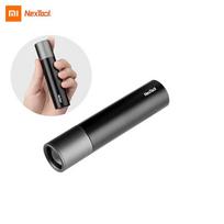 „XIAOMI Nextool“ minimalistinis žibintuvėlis nešiojamas įkraunamas lauko itin ryškus ilgo nuotolio itin ilgaamžis buitinis žibintuvėlis juoda