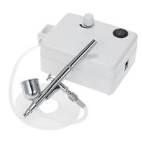 Geevorks daugiafunkcinis „Airbrush“ mini oro kompresoriaus rinkinys „Gravity Feed Air Brush“ rinkinys, skirtas meninei tapybai