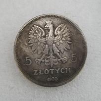1930 m. Lenkija Kolekcionuojami atminimo suvenyrai Sidabrinės monetos as the picture