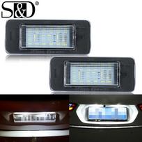 2vnt 18Led Valstybinio numerio lempos lemputė Be klaidų, skirta Opel Zafira Tourer C P12 11-2016 Pre-facelift Astra J Estate numerio lemputė