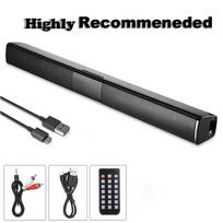 20 W televizoriaus garso juosta Laidinis ir belaidis „Bluetooth“ garsiakalbis „Home Surround SoundBar“, skirtas kompiuterio kino teatrui, televizoriaus garsiakalbis